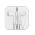 Slusalice Moxom MX-EP49 Lightning bele (MS).