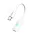 Adapter OTG Moxom MX-CB243 Type-C na Lightning beli (MS).