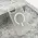 Futrola - maska BLURRY MagSafe za iPhone 15 (6.1) bela (MS).