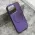 Futrola - maska COLOR METAL MagSafe za iPhone 15 Pro (6.1) ljubicasta (MS).