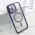 Futrola - maska DIAMOND MagSafe za iPhone 14 Pro Max (6.7) ljubicasta (MS).