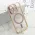 Futrola - maska DIAMOND MagSafe za iPhone 15 Pro (6.1) roze (MS).