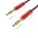 Audio kabl LDNIO LS-Y01 Aux 3.5mm crveni 1m.