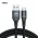 USB Data kabl Remax Colorful RC-152a Type C crni 1m.