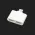 Adapter za slusalice i punjenje W5 iPhone lightning beli.
