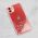 Futrola - maska Frame Glitter za iPhone 11 6.1 roze.