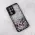 Futrola - maska Frame Glitter za Samsung G998B Galaxy S21 Ultra 5G crna.