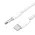 Audio kabl AUX 3.5mm na Type C beli HQ.