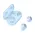 Bluetooth slusalice Airpods buds 175 plave.