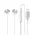 Slusalice Remax RM-512i za iPhone lightning sive.