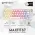 Tastatura Mehanicka Gaming Fantech MK858 RGB Maxfit67 Space Edition (white switch).