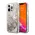 Futrola - maska Guess Hc Liquid Glitter Peony za iPhone 13 Pro 6.1 zlatna (GUHCP13LLGPEGO).