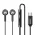 Slusalice Remax RM-598a Type C crne.