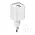 Kucni punjac LDNIO A2318C 20W PD Quick Charge 3.0 sa Type C na iPhone lightning kablom beli.