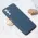 Futrola - maska Nano Silikon za Samsung A136 Galaxy A13 5G tamno plava.