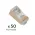 Konektor RJ45 metal CAT 6 8P8C JWD-AD82 50 kom.
