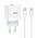Kucni punjac Superior SU-P102 20W Super Fast USB A QC3.0+Type C sa Type C na Type C kablom beli (CERT) (MS).