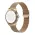 Smart watch OD8 zlatni (zlatna metalna narukvica) (MS).