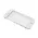 Staklo touchscreen-a za iPhone 5S sa frejmom + OCA sticker white (MS).