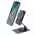 Kucni punjac Wireless 15W rotirajuci crni.