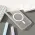 Futrola - maska Magsafe mat PC za Samsung S931 Galaxy S25 bela.