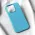 Futrola - maska Teracell Soft Velvet za iPhone 15 Pro 6.1 mint.