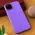 Futrola - maska Teracell Giulietta za iPhone 15 Plus 6.7 mat ljubicasta.