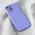 Futrola - maska Teracell Soft Velvet za iPhone 14 6.1 ljubicasta.