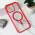 Futrola - maska Magsafe Frame Color za iPhone 15 Pro Max 6.7 crvena.