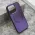 Futrola - maska COLOR METAL MagSafe za iPhone 16 Pro (6.3) ljubicasta (MS).