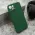 Futrola - maska VELVET TOUCH za iPhone 13 (6.1) tamno zelena (MS).