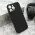 Futrola - maska VELVET TOUCH za iPhone 16 Pro Max (6.9) crna (MS).