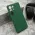 Futrola - maska VELVET TOUCH za Samsung S938 Galaxy S25 Ultra 5G tamno zelena (MS).