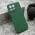 Futrola - maska VELVET TOUCH za Honor X7c/Honor 200 Smart tamno zelena (MS).