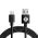 USB Data kabl Teracell Plus 2.4A Type C crni 2m.