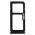 Drzac SIM+Micro SD kartice za Nokia 8 crni.