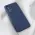 Futrola - maska Teracell Soft Velvet za Samsung A235 Galaxy A23 tamno plava.