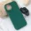 Futrola - maska 3D Camera za iPhone 15 6.1 tamno zelena.