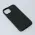 Silikonska futrola - maska Skin za iPhone 14 6.1 mat crna.