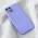 Futrola - maska Teracell Soft Velvet za iPhone 13 6.1 ljubicasta.