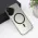 Futrola - maska Magsafe Clear za iPhone 16 6.1 crna.