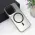 Futrola - maska Magsafe Clear za iPhone 16 Pro 6.3 crna.