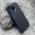 Futrola - maska CARBON MagSafe za iPhone 15 Pro Max (6.7) plava (small camera) (MS).