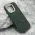 Futrola - maska CARBON MagSafe za iPhone 16 Pro (6.3) zelena (big camera) (MS).