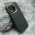 Futrola - maska CARBON MagSafe za iPhone 15 Pro (6.1) zelena (small camera) (MS).