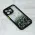 Futrola - maska Frame Glitter za iPhone 13 Pro 6.1 crna.