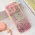 Futrola - maska Frame Glitter za iPhone 15 Pro 6.1 roze.
