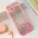 Futrola - maska Frame Glitter za iPhone 15 6.1 roze.