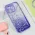 Futrola - maska Frame Glitter za iPhone 15 Pro 6.1 ljubicasta.