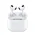 Bluetooth slusalice Airpods AP4 bele (MS).